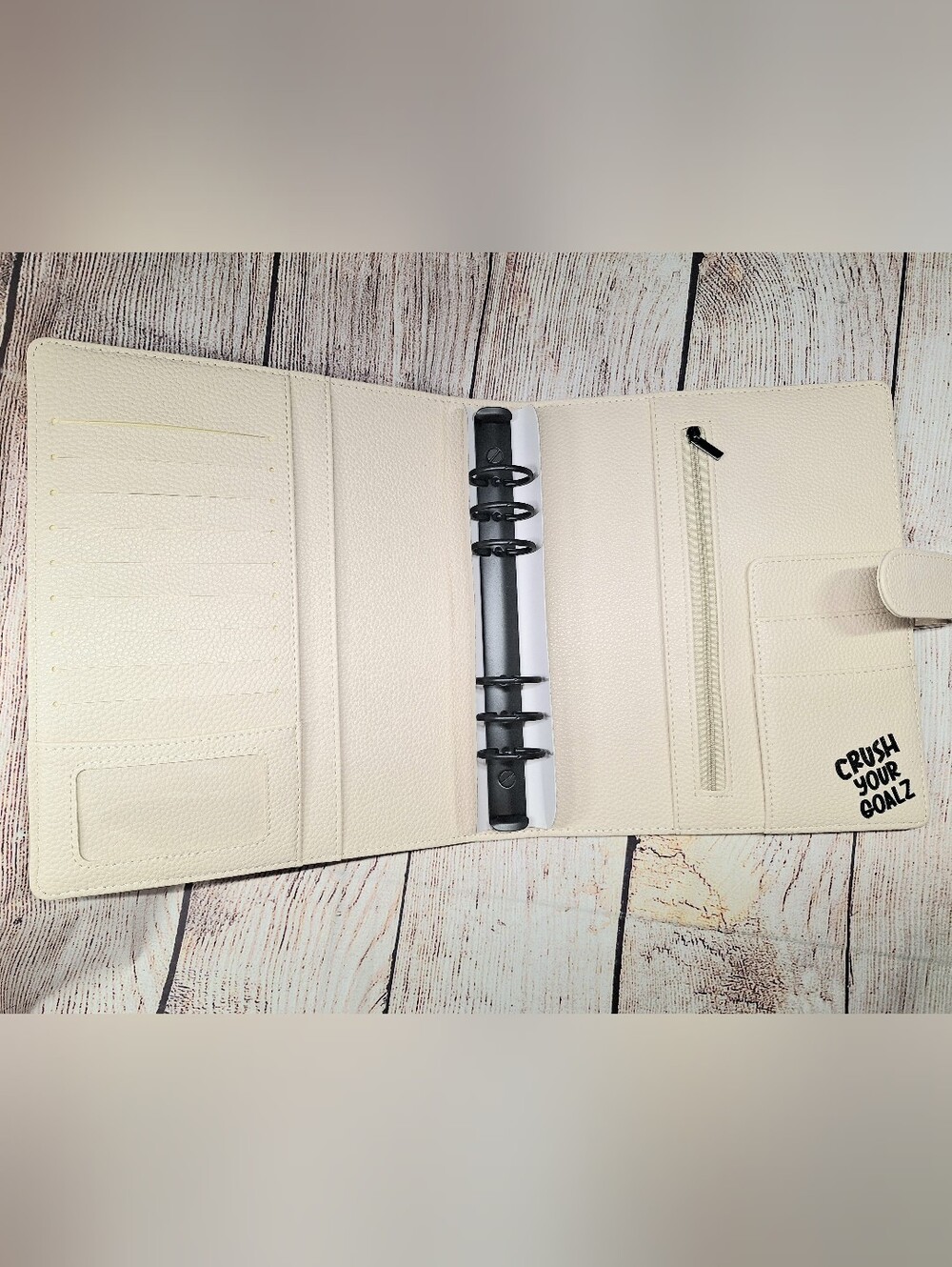 Cream Planner, A5 Budget Binder, A5 Journal, A5 Organizer, A5 Planner - Picture 2 of 2